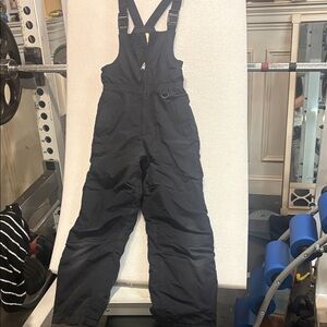 Lands' End Black Snow Bib